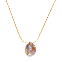 Load image into Gallery viewer, Amano Studio |  Abalone Teardrop Necklace

