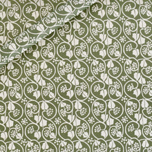 Load image into Gallery viewer, Cambridge Imprint | Small Ivy Stripe Patterned Paper, Sage Green