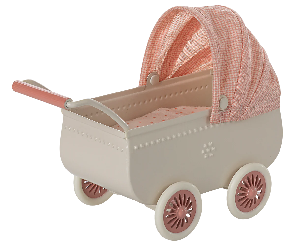 Maileg | Pram in Coral
