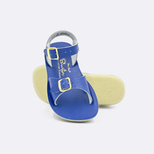 Load image into Gallery viewer, Salt Water | Kids' Surfer Sandal in Cobalt