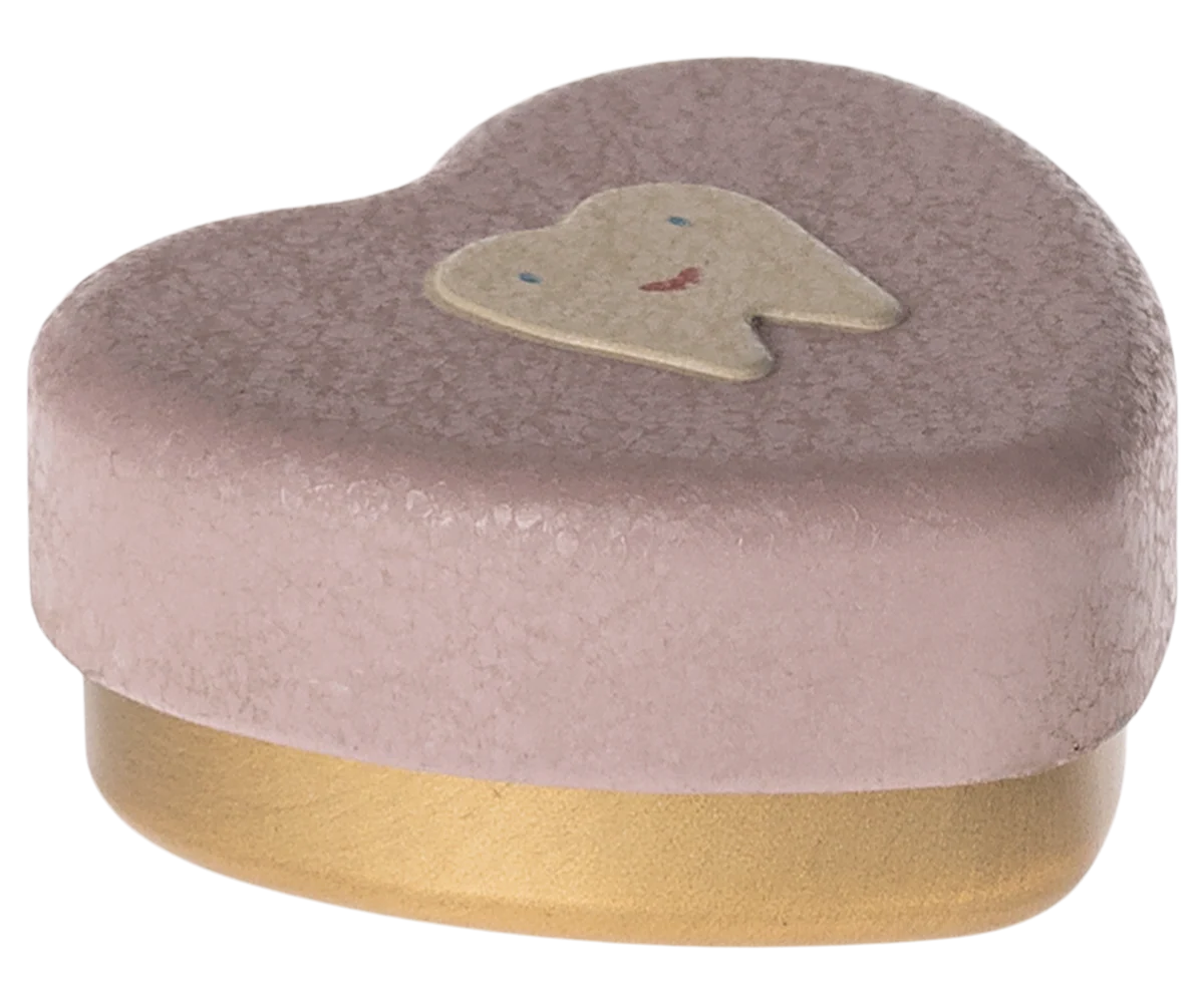 Maileg | Small Gold Tooth Box, Heather