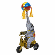 Load image into Gallery viewer, Tin Elephant on a Bike