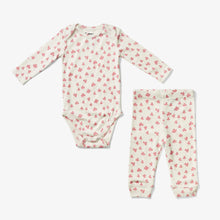 Load image into Gallery viewer, Lewis | Clover Onesie + Pant Set in Sweet Pea