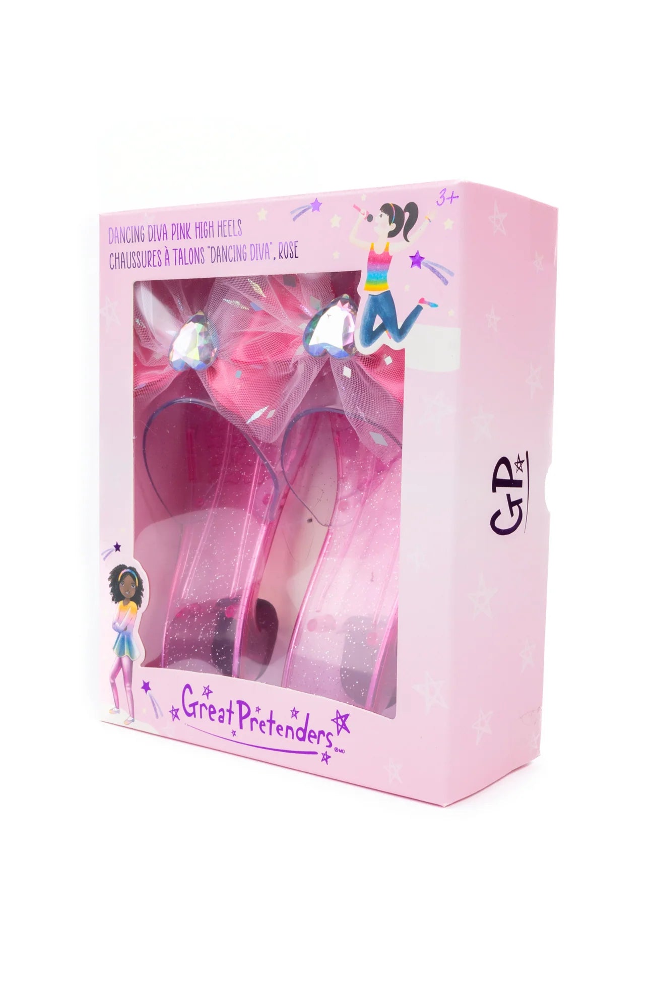 Dancing Diva Pink High Heels