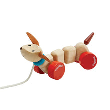 Load image into Gallery viewer, Plan Toys | Pull Along Happy Puppy