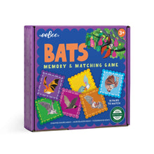 Load image into Gallery viewer, Eeboo | Bats Little Square Memory & Matching Game