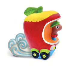 Load image into Gallery viewer, Richard Scarry's Busy World Paint A Racer: Lowly Worm Apple Car