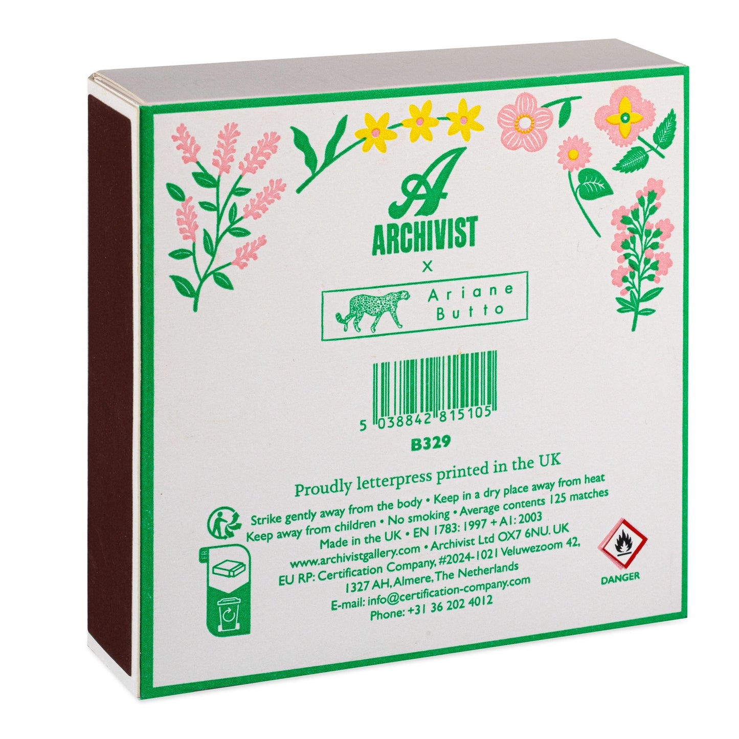 Lucky Square Matchbox