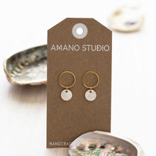Load image into Gallery viewer, Amano Studio | Mother of Pearl Playa Studs
