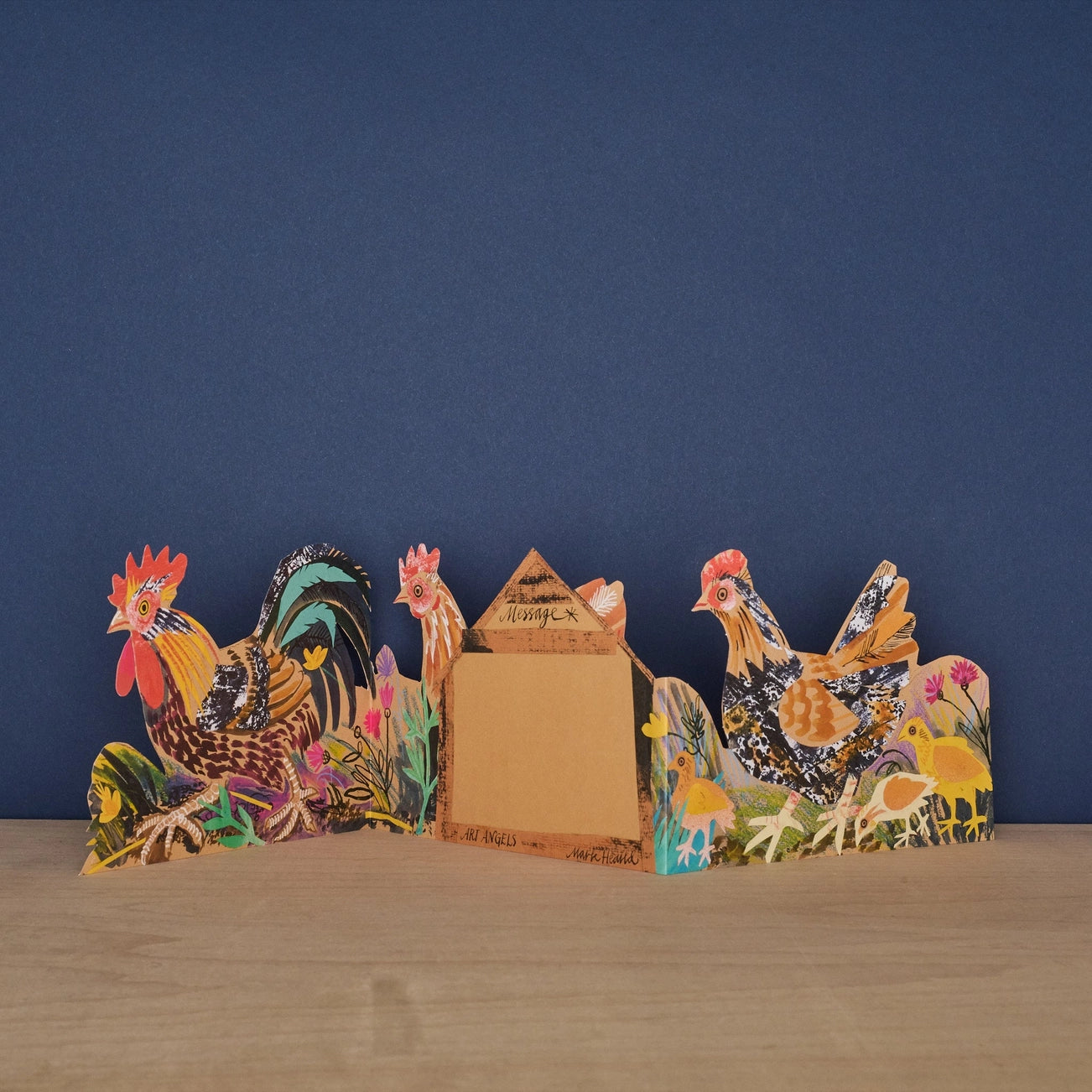 Chicken Collage Card