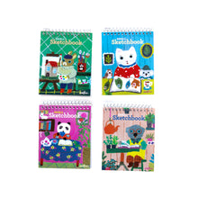 Load image into Gallery viewer, Eeboo | Yumi Kitagishi Mini Sketch Books