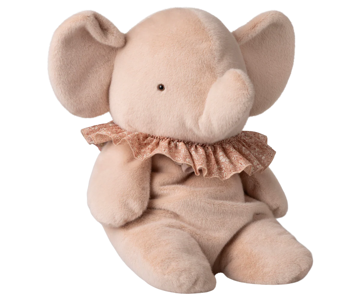 Big Elephant Plush in Powder