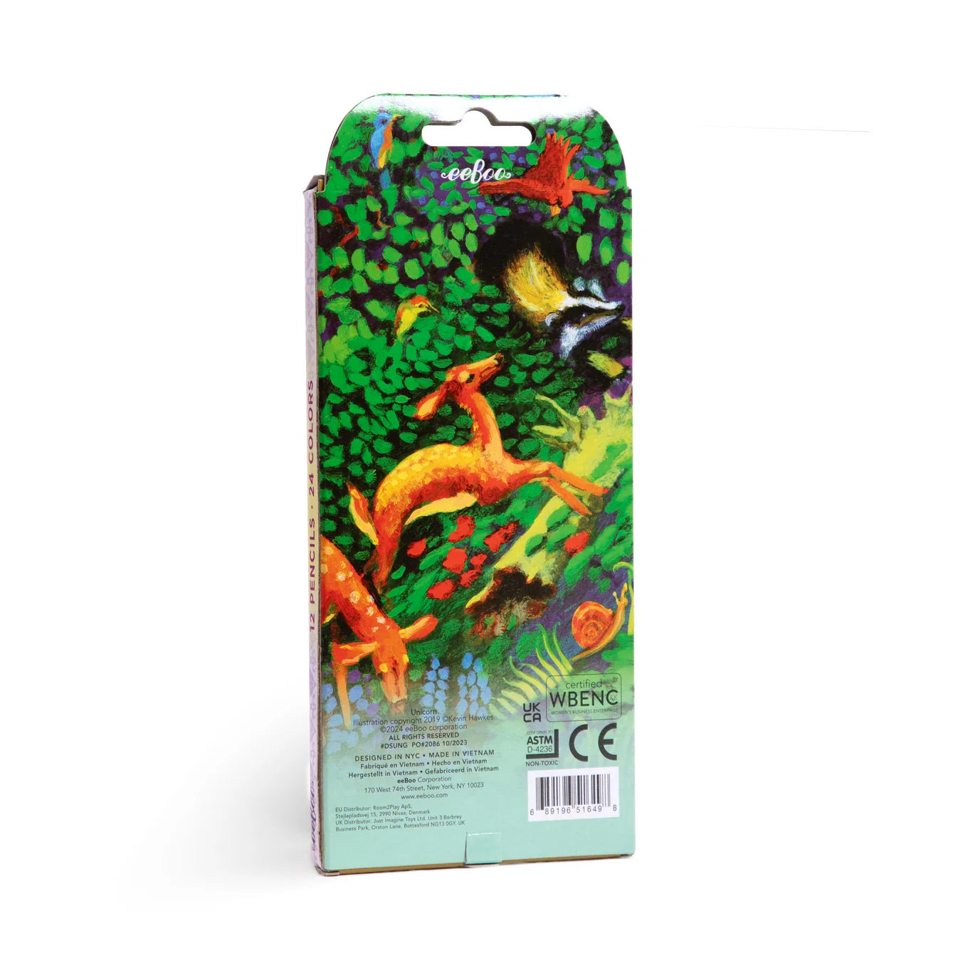 Unicorn Garden 12 Double Color Pencils