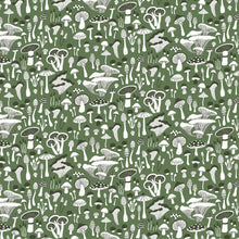 Load image into Gallery viewer, Winter Water Factory | Terry Shorts in Green Fungi Print