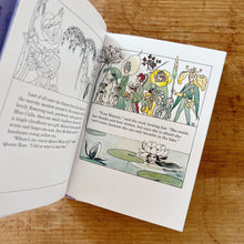 Load image into Gallery viewer, Interior shot of The Flowers' Festival. The illustration shows a parade of people dressed up as flowers