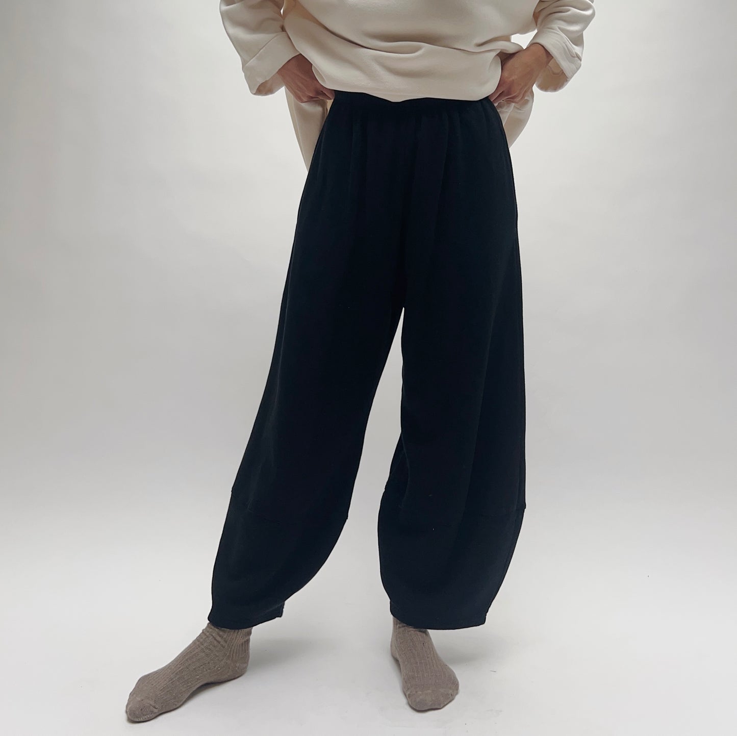 Bryn Walker | Oliver Fleece Pant in Black