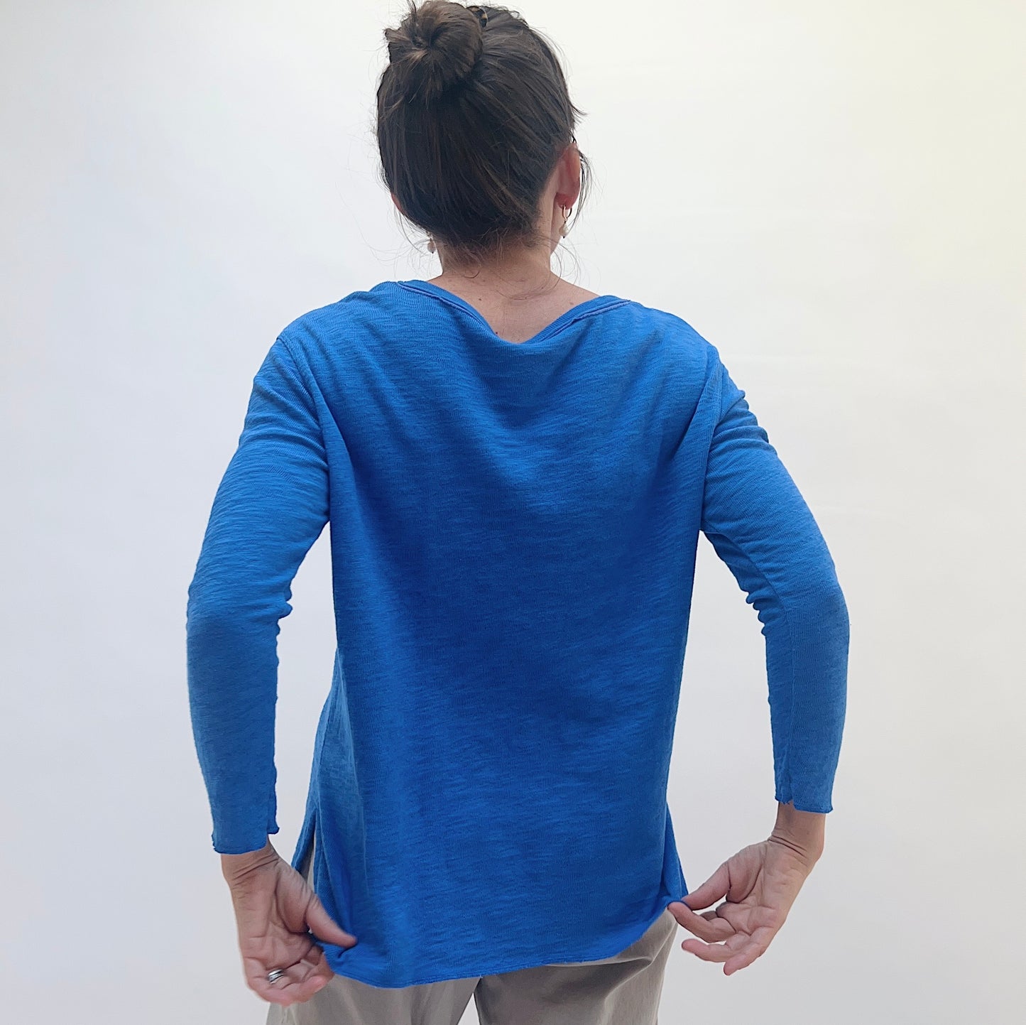 Double Cotton Tee in Rio