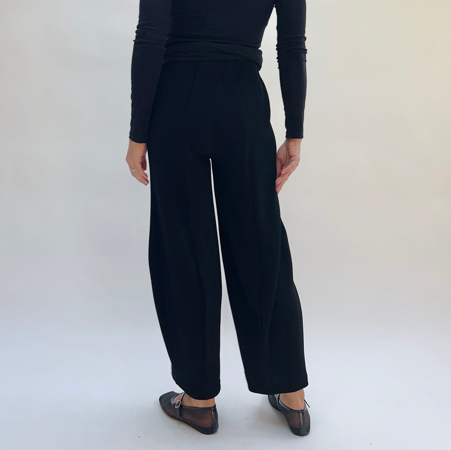 Moonlight | Crepe Pants in Black