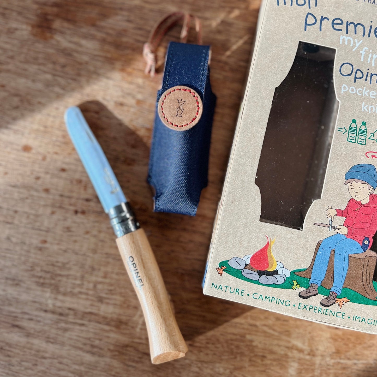 My First Opinel Pocket Knife with Sheath Gift Box