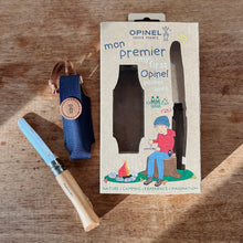 Load image into Gallery viewer, Opinel | My First Opinel Pocket Knife with Sheath Gift Box