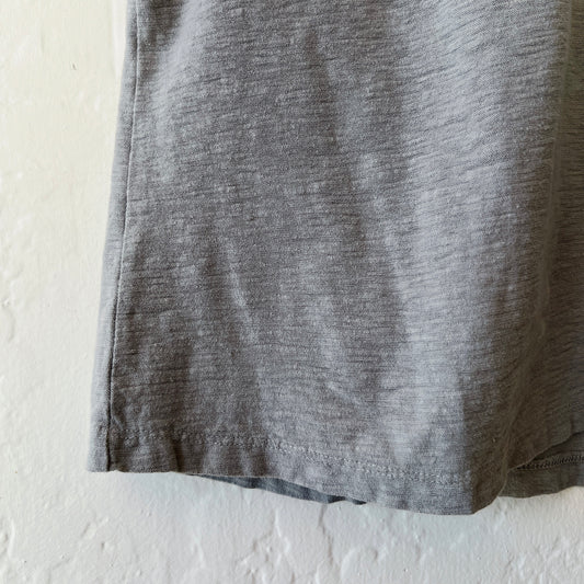 V-Neck Tee in Overcast