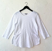 Load image into Gallery viewer, Cascade Cotton Pocket Tunic in White