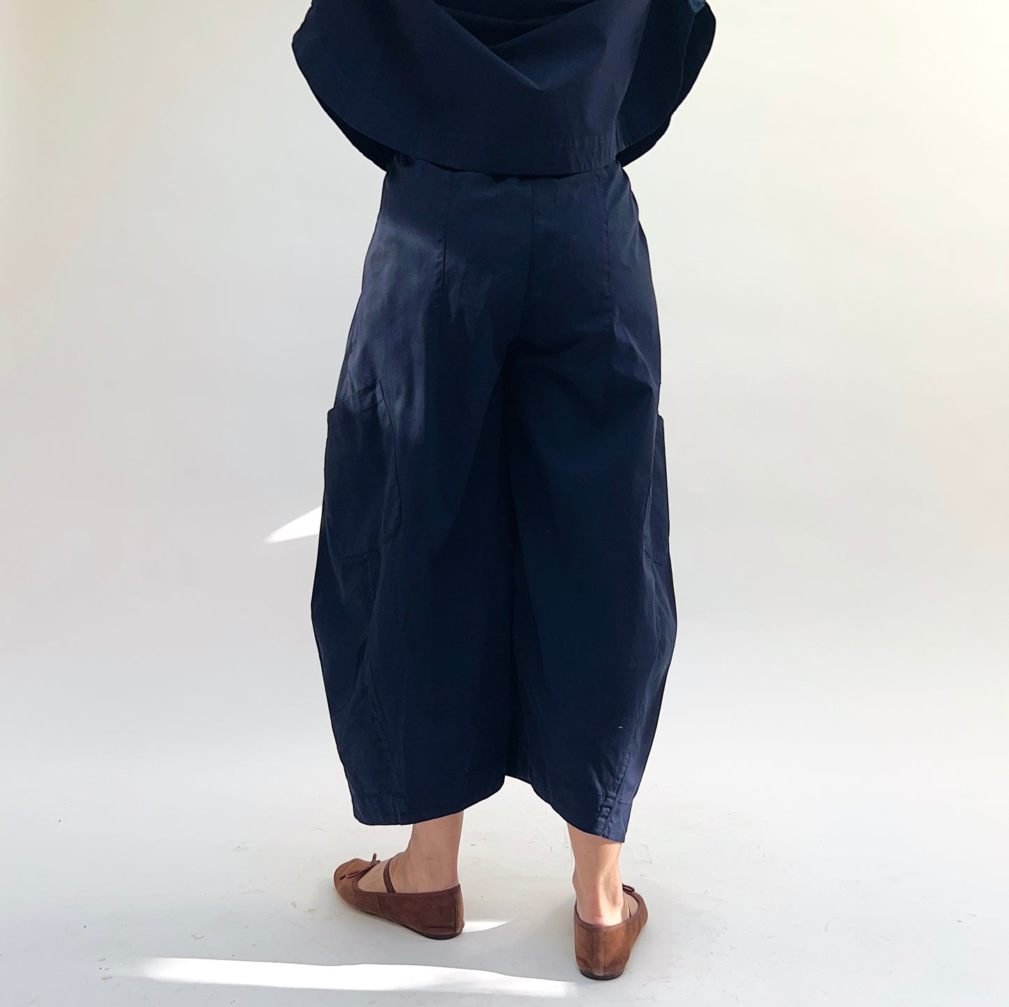 Eleven Stitch | Snap Front Pant in Indigo
