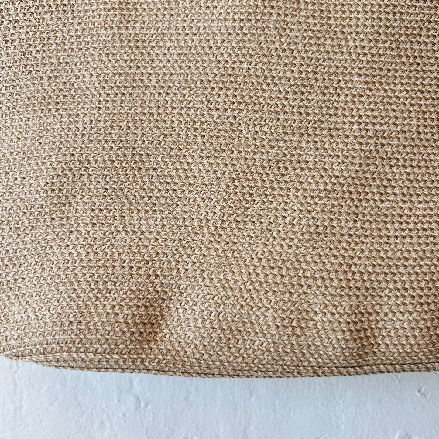 Handbag in Tan Tweed, Medium