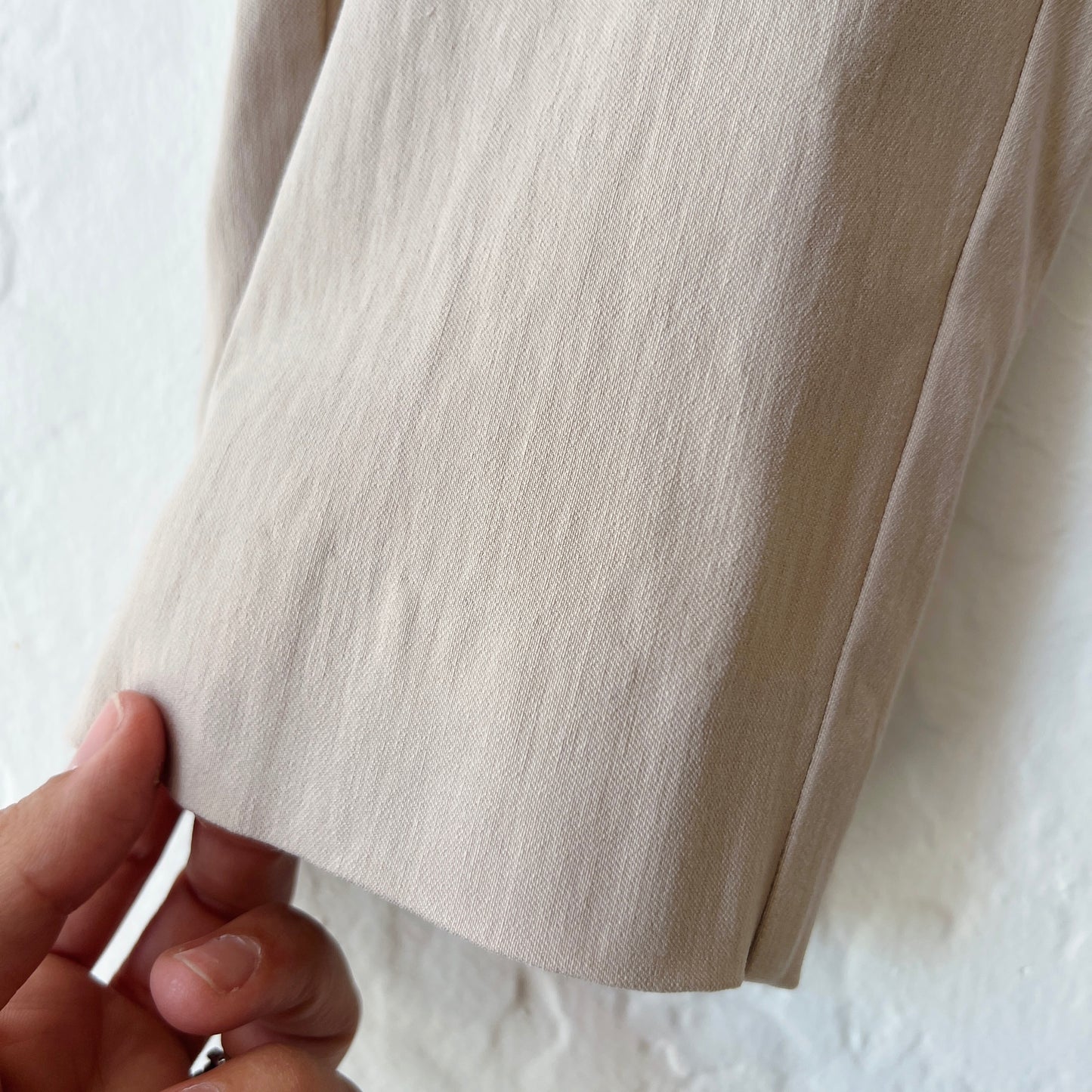 Krazy Larry | Pull On Capri Pant in Stone