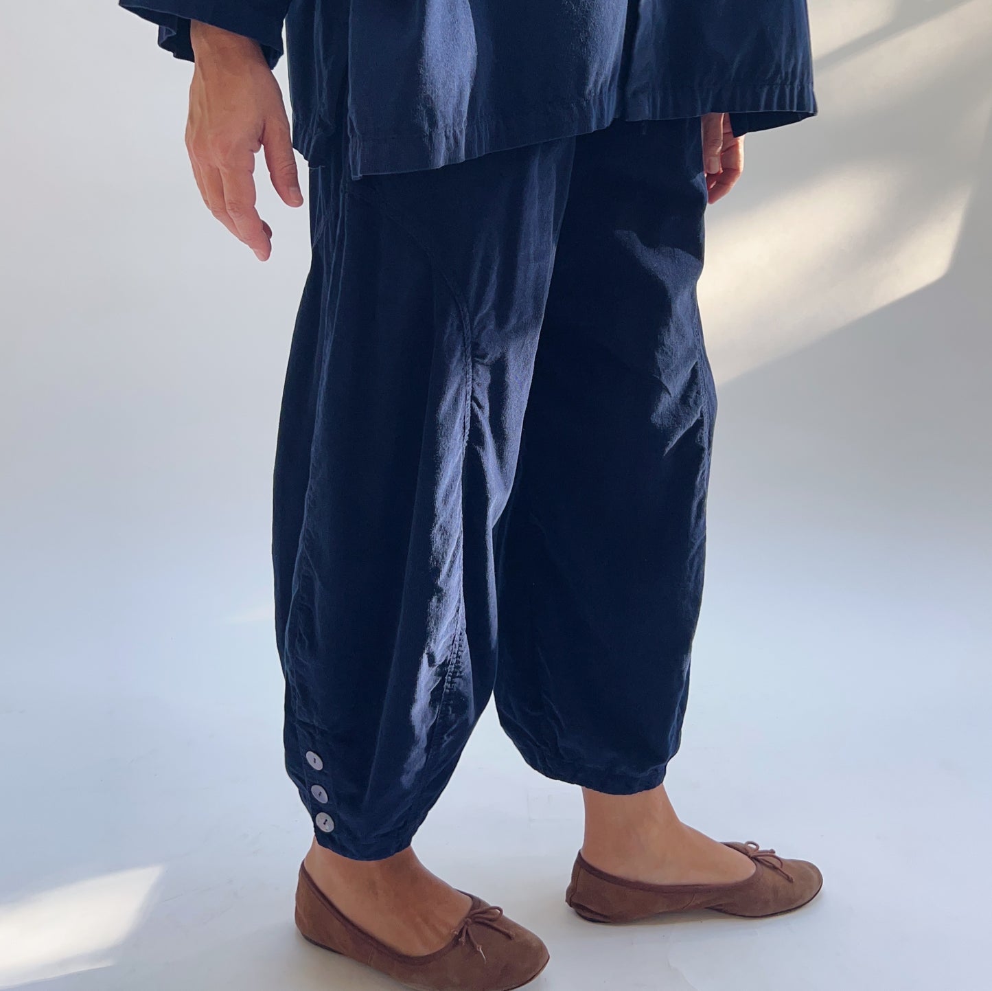 Corduroy Doreen Pant in Indigo