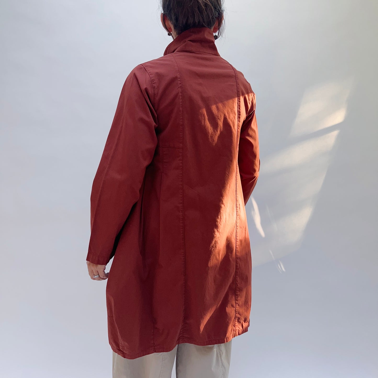 Eleven Stitch | Darted Coat in Ginger Spice