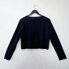 Load image into Gallery viewer, Cut Loose | Marble Knit Cropped Cardigan in Etan