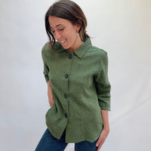 Load image into Gallery viewer, Mill Valley | A-Line Button Down in Moss
