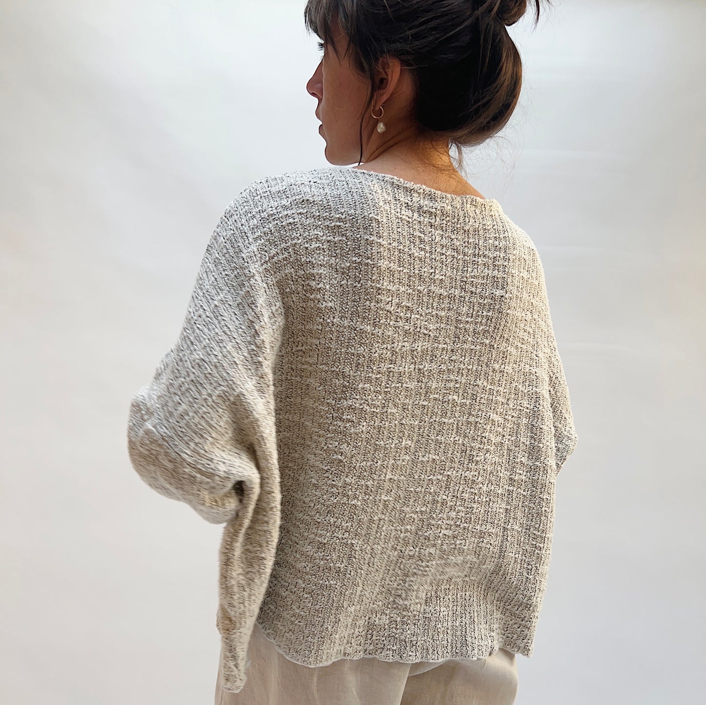 Cut Loose | Knit Pocket Pullover in Laundered