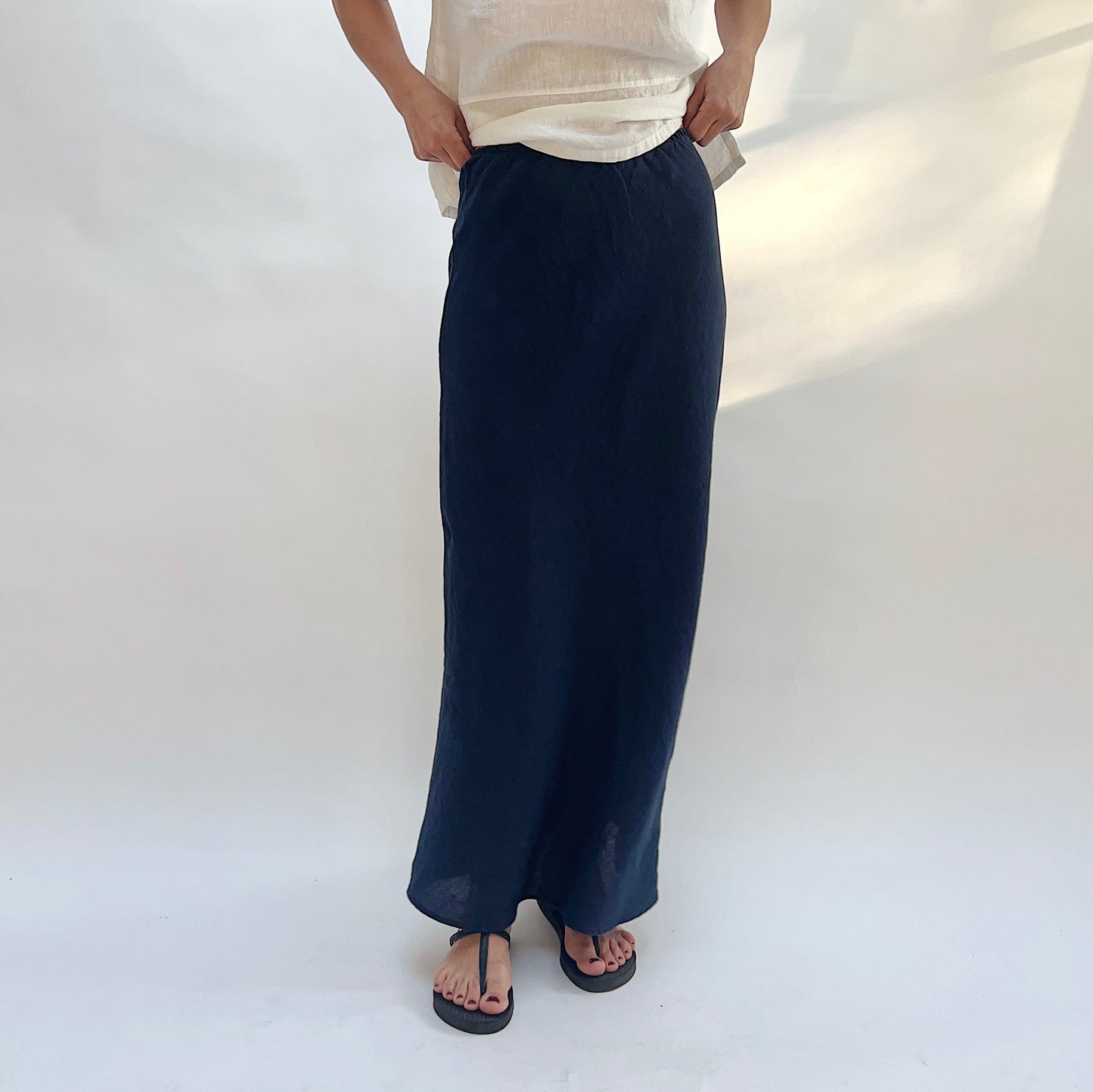 Long Bias Skirt in Stargaze