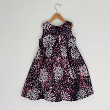 Load image into Gallery viewer, Fahari Bazaar | Girls Tank Dress in White & Pink Floral Speckle