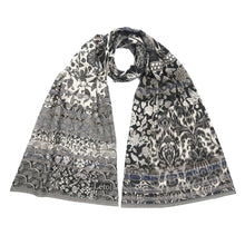 Load image into Gallery viewer, Létol | Indiana Scarf in Black & Off White