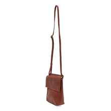 Load image into Gallery viewer, Jensy Front Flap Crossbody Bag in Cinnamon
