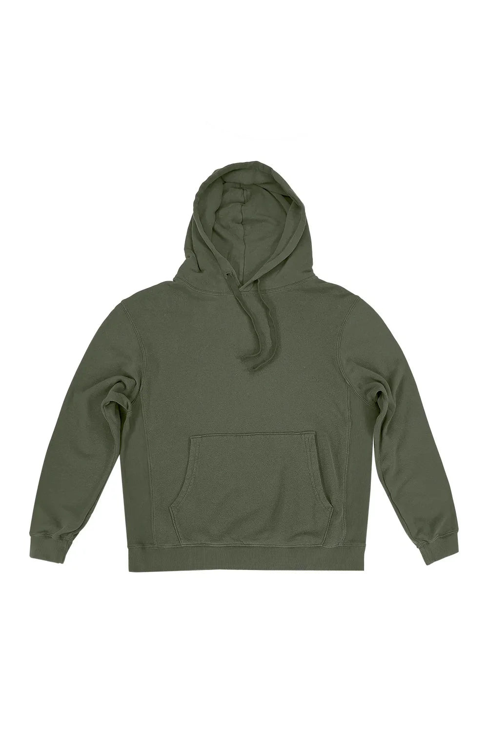 Montauk Hooded Sweatshirt in Olive Green