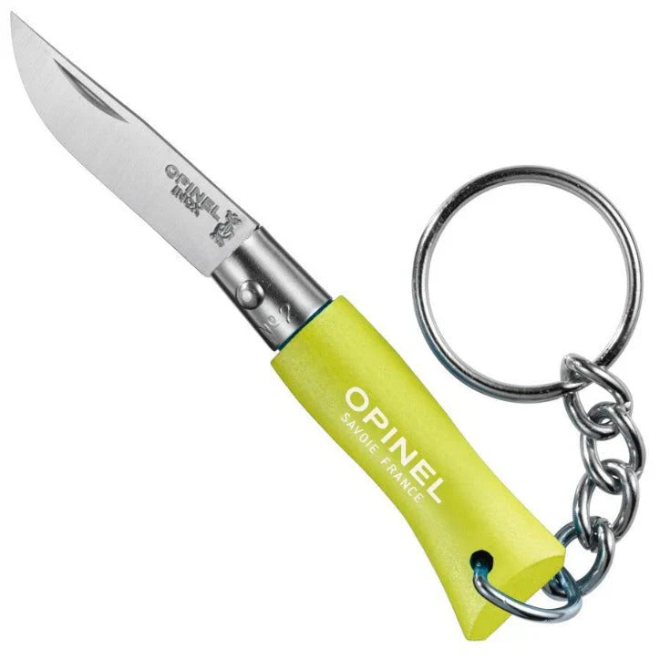 No.02 Keyring Stainless Folding Knife in Anise