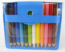 Load image into Gallery viewer, 12 Mini Color Pencils in Pouch