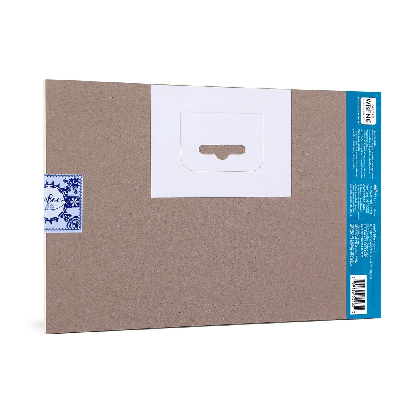 Yumi's Mushroom Houses Cold Press Watercolor Paper