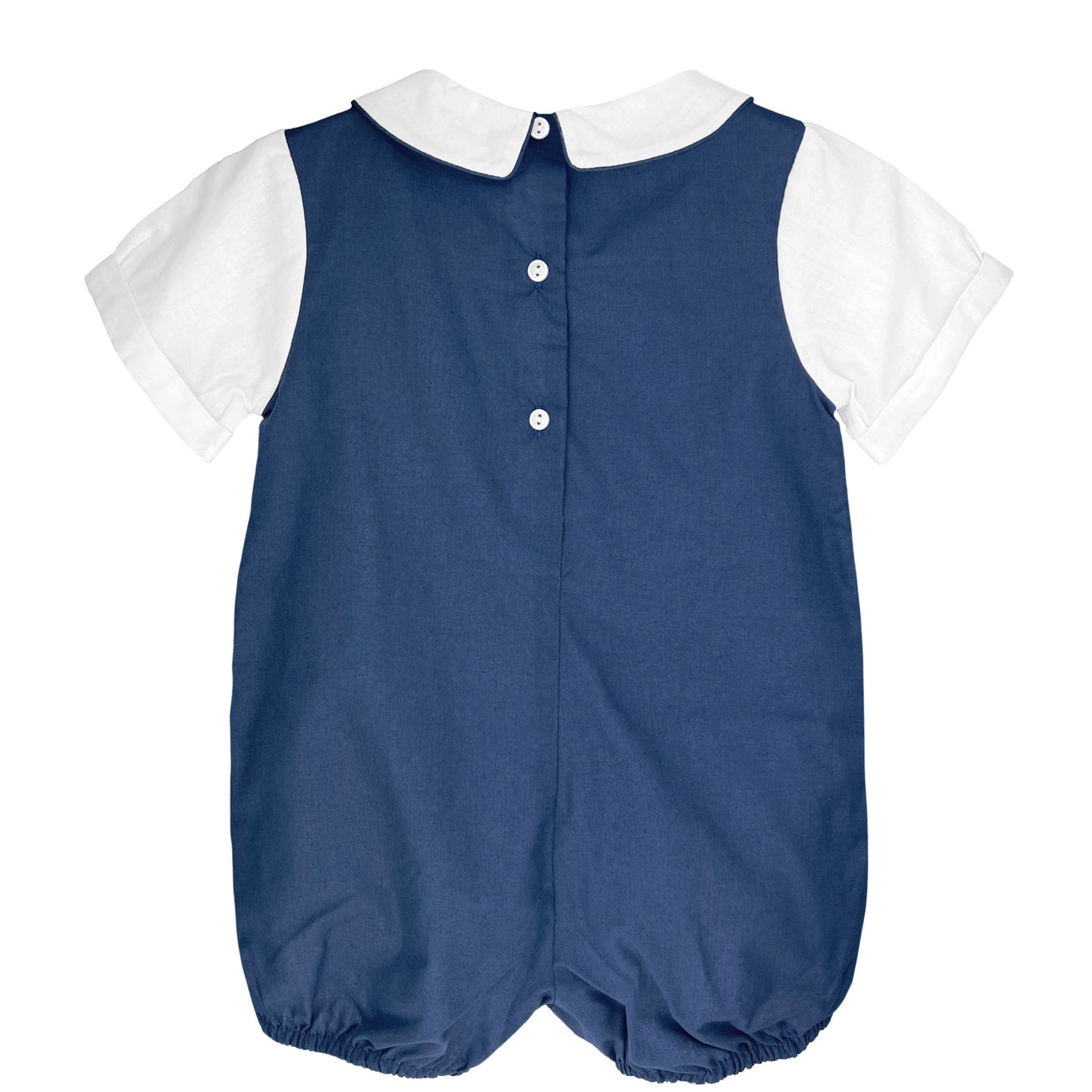 Shortall with Pintucks and Side Tabs