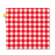 Load image into Gallery viewer, Fluf | Flip Snack Bag in Gingham Red