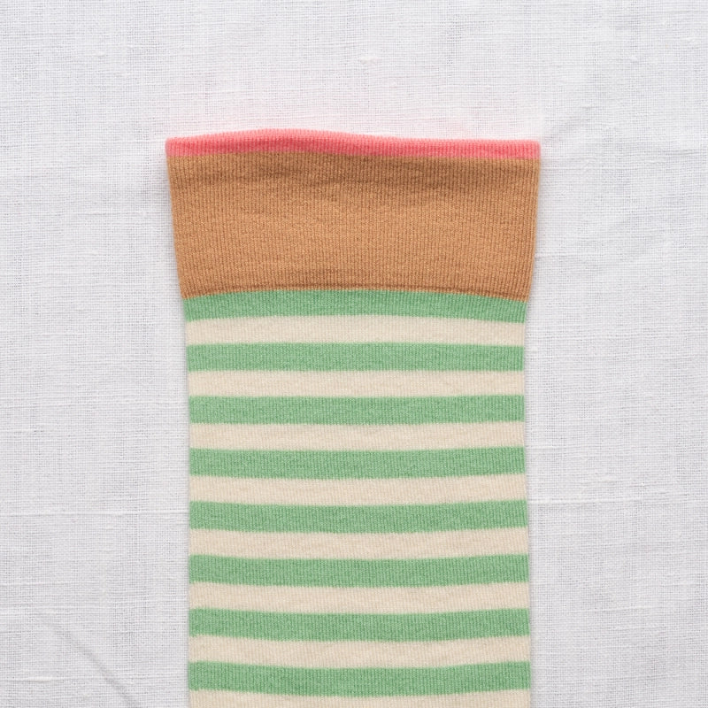 Lichen Stripe Socks