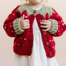Load image into Gallery viewer, Strawberry Cardigan