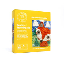 Load image into Gallery viewer, Fox Latch Hooking Kit