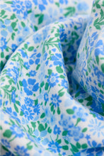 Load image into Gallery viewer, Baby Sleepsuit in Blue Floral