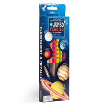 Load image into Gallery viewer, 6 Colored Pencils | Our Planets 6 Jumbo Color Pencils