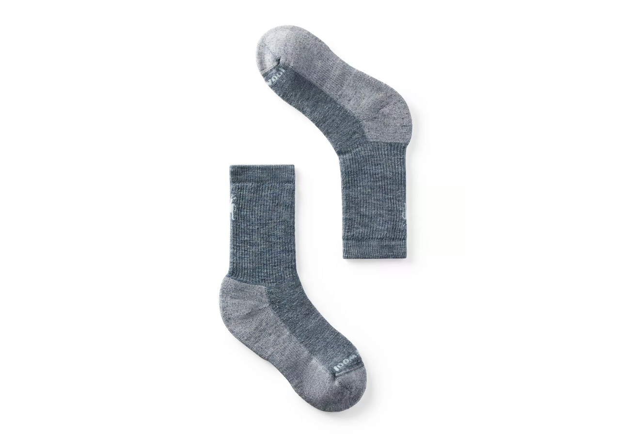 Smartwool | Kids' Hike Full Cushion Crew Socks in Pewter Blue